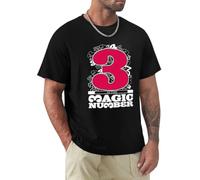 3 is The Magic Number DE LA Soul Hip HOP Trio Track Mens & Mens T-Shirt(Medium)