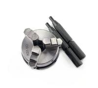 3 Jaw 50mm Manual Self-Centering Lathe Chuck 2'' Three Jaws Mini Chuck K01-50 M14*1 Hardened Steel for Wood Lathe