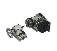 3 Jaw Chuck 51mm Center Height 4th A Rotary Axis for Mini Milling Machine 3020 Wood Router 3040