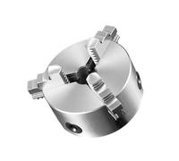 3 Jaw Lathe Chuck, 160/200/250mm Self Centering Lathe Chuck Multiple Clamping Range for CNC(K11-160 160mm)