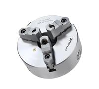 3-Jaw Self Centering Lathe Chuck, K11-80-130mm Front Mount 3-Hole Manual Lathe Chuck for CNC(80mm)