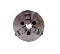 3 Jaws 100mm Manual Lathe Chuck Self-Centering Mini Chuck K01-100B Clamping Range 2-90mm 3-M6