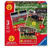3 Jigsaw Puzzles - Belgian Red Devils 2016