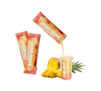 3 Joss Shots Pineapple Blast - Fizzy Sherbety Party Drink Energy & Mood Boosters Inspired by Southeast Asia - Caffeine + Taurine + L-Theanine + B-Vitamins + Amino Acids