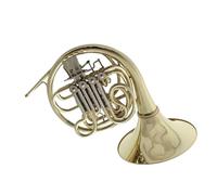 3-key Single-row French Horn Adult French Horn B Flat To F Key Instrument Gold Three And Four Keys(3)