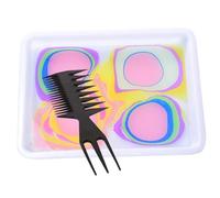 3 Kinds of Marbling Combs, Professional Double Side Plastic Combs for Paper Water Marbling Painting Tool Artistic Creativitys Cultivation Accessory