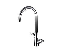 3 Kitchen Faucet with RO Water Filter 360° Swivel Solid Brass SingHoDeck Mount for UnderSink Water Filtration System Durab& Stylish Design