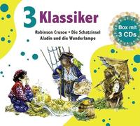 3 Klassiker: Robinson Crusoe - Die Schatzinsel - Aladin und die Wunderlampe