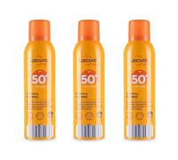 3× Lācurā - Aldi | Sun Refreshing Dry Mist - SPF 50+ | Water Resistant & UVA 5 Stars & Dermatologically Tested | 200mL Each [3 PACK]