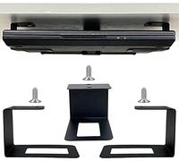 (3) Laptop Holder Under Desk Laptop Mount Organizer Rack Storage Shelf, Add On Under Table Laptops, Keyboard, Routers, Modems, Cable Box, Network Switch & More, Desk Accessories