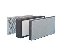 3 Layer Air Filter System with HEPA, Carbon, and Pre Filter Designed for Ventilation Fans to Improve Air (100mm)
