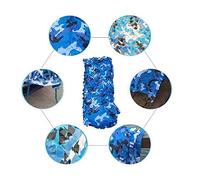 3-Layer Camo Net for Kids - Marine Encryption Shading Net 19.6ft x 19.6ft (2x3m) - Ideal for Outdoor Garden, Camping, Hunting, and Playtime