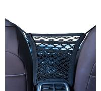 3 Layer Car Mesh Organizer for VW Golf 8 2021-2023, Elastic Seat Back Net Bag Adjustable Front Seats with Pet Dog Barrier Backseat