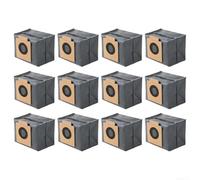 3-Layer Filter Dust Bags for Eufy X8 Pro Control 3-Layer Filter | Auto-sealing technology, prevents dust for escape, fits for x10 for Pro for omni, 12-pack for value, clean replacement