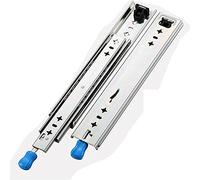 3-Layer Full Der Slides, Heavy-Du 120kg Load Capaci, Side Mount Teles Ball Bearing Guides, 1 Pair (2 PCS) for Smooth Sliding Act