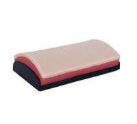 3-Layer IV Injection & Suture Pad, Realistic Human Skin Simulator for Intramuscular Practice & Medical Demonstration