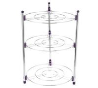 3-Layer Kitchen Shelf nizer - Stainless Steel Pot Rack, Easy Installation Dish Drying Rack, Durable Kitchen Storage Solution for Space-Saving and nization