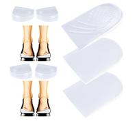 3-Layers Adjustable Heel Wedge Corrective Inserts for Over Supination & Pronation, Medial & Lateral Height Increasing Insoles for Bow Legs (((L (7-10 Women, 6-10 Men)))