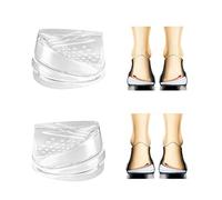3 Layers Adjustable Heel Wedge Corrective Insoles, 1 Pairs Overpronation Inserts, Correct Excessive Pronation and Upward Rotation Inserts, Women Men Xo Leg Shapeorthotic Insoles（L）