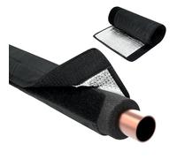 3 Layers HVAC Copper Pipe Insulation Cover - 76.7×11.8 Inch 600D Oxford AC Pipe Insulation Wrap, Flexible Copper Line Protection Sleeve for Central Air Conditioning Mini Splits