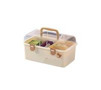 3 Layers Large Capacity Family Medicine Organizer Storage Box Portable First Aid Kit Pill Container Emergency Pharmacy(S)