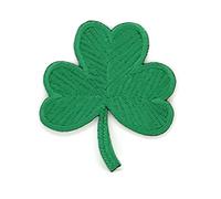 3 Leaf Clover Shamrock Three Irish Ireland Lucky MC Club Biker Iron Sew On Embroidered Patch