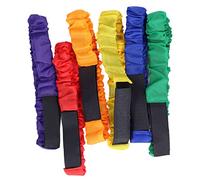3 Legged Race Bands, 3 Person Training Props, Elastic Nylon Leggings for Kids, Fun Expansion Toys for Family Games, School Activities, and Fitness Challenges