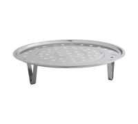 3 Legged Stainless Steel Cooking Steamer Rack, Essential for Steaming and Roasting in Your Kitchen (22CM)