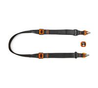 3 Legged Thing AXIS 34 Quick Detach Camera Strap - Wide Neck & Shoulder Strap with QD4 Arca-Swiss Plate, Cam Lever Lock, Nylon & Hypalon, Made in Britain (Padded, Inferno)