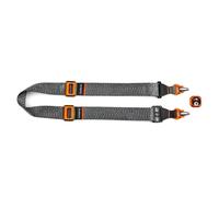 3 Legged Thing AXIS 44 Quick Detach Camera Strap - Extra Wide Neck & Shoulder Strap with QD4 Arca-Swiss Plate, Cam Lever Lock, Nylon & Hypalon, Made in Britain (Padded, Ember)