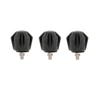 3 Legged Thing Big Bootz - Set of 3 Rubber Tripod Feet for Larger Tripods (BIGBOOTZ) - Heavy-Duty Grip Footwear for Stability on Hard Surfaces