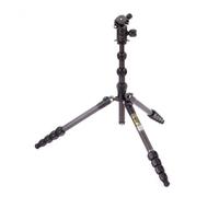 3 Legged Thing Legends Bucky Carbon Fibre Tripod AirHed Vu Ball Head - Darkness