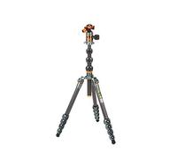 3 Legged Thing Legends Bucky Kit Carbon Fibre Tripod - Travel-Friendly, Adjustable Camera Tripod with 3 Detachable Legs & Multiple Mounting Points (BUCKYKITGREY)