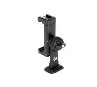 3 Legged Thing Phil Universal Smartphone Holder - Tripod Mount Clamp for Phones 58-90mm - Rotates Portrait to Landscape - Ideal for Vlogging, Photography, Content Creation (Darkness)