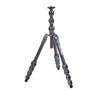 3 Legged Thing Pro Range 2.0 Albert 2.0 Carbon Fibre Travel Tripod System Kit - Adjustable Camera Tripod with 3 Detachable Legs for Monopod Conversion - Metallic Slate Grey (ALBERTGREY2)