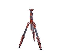 3 Legged Thing Pro Range 2.0 Leo 2.0 Carbon Fibre Travel Tripod System - Adjustable Camera Tripod with 3 Detachable Legs for Monopod Conversion - Earth Bronze (LEO2)