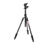 3 Legged Thing Punks Billy 2.0 Carbon Fibre Travel-Friendly Tripod - Compact & Adjustable Camera Tripod with Three Detachable Legs (BILLYDARK2.0)