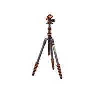 3 Legged Thing Punks Brian 2.0 Carbon Fibre Travel-Friendly Tripod - Compact & Adjustable Camera Tripod with Three Detachable Legs (BRIANBLACK2.0)
