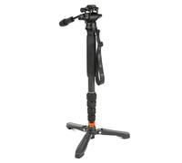 3 Legged Thing Punks Taylor Superkit Magnesium Alloy Monopod Kit - Travel-Friendly Camera Monopod for Photographers & Videographers (Darkness)
