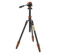 3 Legged Thing PUNKS Travis 2.0 Tripod Kit Black/Copper with Airhed Trinity Multi Use Pan/Tilt Head