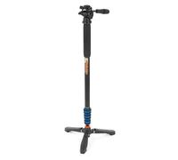3 Legged Thing Punks Trent 2.0 Monopod Superkit - Lightweight Magnesium Alloy Camera Monopod with Multiple Uses for Heavy Equipment (Blue)