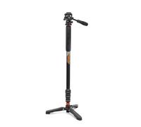 3 Legged Thing Punks Trent 2.0 Monopod Superkit - Lightweight Magnesium Alloy Camera Monopod with Multiple Uses for Heavy Equipment (Metallic Slate Grey)
