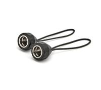 3 Legged Thing QD Links - Camera Lug Adapters for AXIS Straps, Quick Detach Neck Strap Conversion, 90k Works with All AXIS QD Straps - Black (Pair)