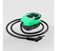 3 Level Adjustable Pressurized Handheld Steam Cleaner for Home, 10s Heat-Up Handheld Steamer for Cleaning, 1.6 Qt Tank Portable Steam Cleaner Handheld for Car,Grout,Tile,Couch,Floor (cyan)