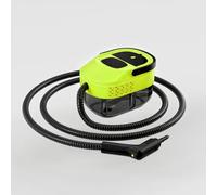 3 Level Adjustable Pressurized Handheld Steam Cleaner for Home, 10s Heat-Up Handheld Steamer for Cleaning, 1.6 Qt Tank Portable Steam Cleaner Handheld for Car,Grout,Tile,Couch,Floor (yellowish green)