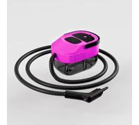 3 Level Adjustable Pressurized Handheld Steam Cleaner for Home, 10s Heat-Up Handheld Steamer for Cleaning, 1.6 Qt Tank Portable Steam Cleaner Handheld for Car,Grout,Tile,Couch,Floor (pink)
