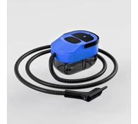 3 Level Adjustable Pressurized Handheld Steam Cleaner for Home, 10s Heat-Up Handheld Steamer for Cleaning, 1.6 Qt Tank Portable Steam Cleaner Handheld for Car,Grout,Tile,Couch,Floor (turquoise)