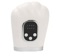 3-Level Pressure & Heat Hand Massager with Red/Blue Light Therapy, Elastic Airbags for Full Palm Massage, Long Battery Life for Home Use
