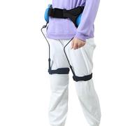 3 Levels Adjustable Bionic Exoskeleton Walking Assust, Wearable Mobililty Exoskeleton For Walking Aid, No Need to Charge, Leg Assistance for Walking, Traveling, Climbing(Blue,M-Left)