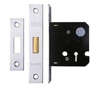3 Lever Dead Lock - 2.5" - Nickel Plate